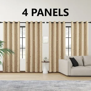 4PC Blackout Curtains