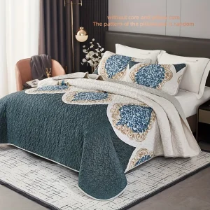 Quilted Bed Cover Set