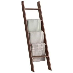 Blanket Ladder Decorative, 5-Tier Ladder Shelf