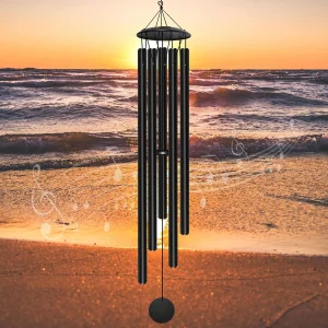 65 Inch Extra Large Outdoor Wind Chimes Deep Tone Metal Sound