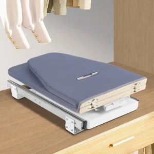 Retractable Ironing Board Closet Pull-Push Stow Away.