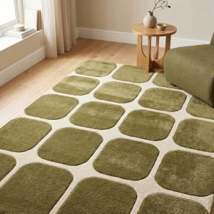 Modern Sage Green Area Rugs